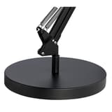 Lampe architecte sans ampoule, socle et pince SUCCESS 66 UNILUX - Lampe architecte UNILUX SUCCESS 66 noir, socle lesté, détail