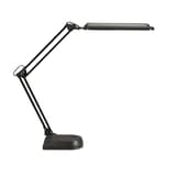 Lampe de bureau LED sur pied, 6500 K atlantic sur pied noir MAUL - Lampe LED sur pied MAULatlantic noir, vue d'ensemble