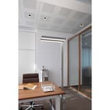 Lampadaire LED, détecteur de présence juvis sensor argent MAUL - Lampadaire LED MAULjuvis sensor argent, en situation