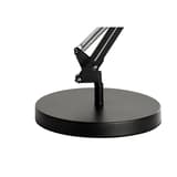 Lampe de bureau LED sur socle ou pince SWINGOLED UNILUX - Lampe de bureau LED sur socle ou pince UNILUX SWINGOLED noir, socle, détail