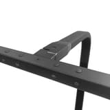Lampe de bureau LED à pince, mât de 80 cm STRATA 80 UNILUX - Lampe de bureau LED à pince UNILUX STRATA 80 noir, boutons tactiles sur la tête, détail