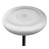 Lampadaire LED, tête en forme de nuage COCOON UNILUX - Lampadaire LED UNILUX COCOON noir, tête en forme de nuage, détail