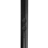 Lampadaire LED, tête en forme de nuage COCOON UNILUX - Lampadaire LED UNILUX COCOON noir, boutons tactiles sur le mât, détail