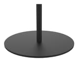 Lampadaire LED, tête en forme de nuage COCOON UNILUX - Lampadaire LED UNILUX COCOON noir, base lestée, détail
