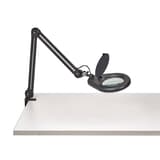 Lampe loupe LED à pince, 3 dioptries viso noir MAUL - Lampe loupe LED à pince MAULviso noir, détail
