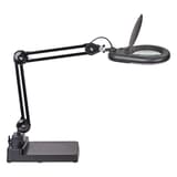 Lampe loupe LED sur pied, 3 dioptries viso sur pied noir MAUL - Lampe loupe LED sur pied MAULviso noir, vue d'ensemble