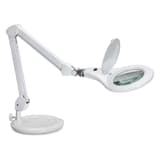 Lampe loupe LED sur pied, 3 dioptries makro sur pied blanc MAUL - Lampe loupe LED sur pied MAULmakro blanc, détail