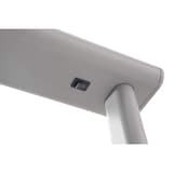 Lampadaire LED, direct et indirect jet argent MAUL - Lampadaire LED MAULjet argent, détail