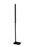 Lampadaire LED à bras pliants LUMILIGHT UNILUX - Lampadaire LED à bras pliants UNILUX LUMILIGHT noir, bras replié