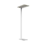 Lampadaire LED, panneau acoustique NEXUS UNILUX - Lampadaire LED UNILUX NEXUS blanc, vue d'ensemble