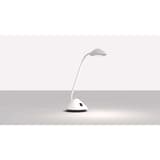 Lampe de bureau LED compacte, 3000 K arc blanc MAUL - Lampe de bureau LED MAULarc blanc, en situation