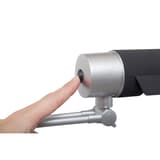 Lampe de bureau LED, pied et pince fournis office argent MAUL - Lampe de bureau LED MAULoffice argent, détail