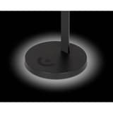 Lampe de bureau LED, tête inclinable Halo noir HANSA - Lampe de bureau Hansa Halo noir, pied et touches tactiles