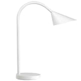Lampe de bureau LED à bras flexible SOL UNILUX - Lampe de bureau LED à bras flexible UNILUX SOL blanc, vue d'ensemble