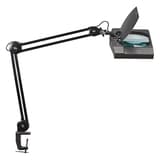 Lampe loupe LED à pince, grande lentille 307 cm² vitrum noir MAUL - Lampe loupe LED à pince MAULvitrum noir, vue d'ensemble