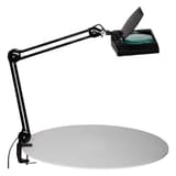 Lampe loupe LED à pince, grande lentille 307 cm² vitrum noir MAUL - Lampe loupe LED à pince MAULvitrum noir, détail