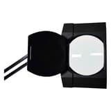Lampe loupe LED à pince, grande lentille 307 cm² vitrum noir MAUL - Lampe loupe LED à pince MAULvitrum noir, détail