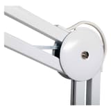 Lampe loupe LED à pince, grande lentille 307 cm² vitrum blanc MAUL - Lampe loupe LED à pince MAULvitrum blanc, détail