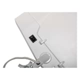 Lampe loupe LED à pince, grande lentille 307 cm² vitrum blanc MAUL - Lampe loupe LED à pince MAULvitrum blanc, détail