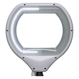 Lampe loupe LED dimmable à pince, lentille 234 cm² crystal blanc MAUL - Lampe loupe LED à pince MAULcrystal blanc, détail