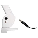 Lampe loupe LED dimmable à pince, lentille 234 cm² crystal blanc MAUL - Lampe loupe LED à pince MAULcrystal blanc, détail