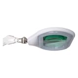Lampe loupe LED dimmable à pince, lentille 234 cm² crystal blanc MAUL - Lampe loupe LED à pince MAULcrystal blanc, détail
