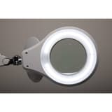 Lampe loupe LED dimmable à pince, 3 dioptries source blanc MAUL - Lampe loupe LED à pince MAULsource blanc, détail