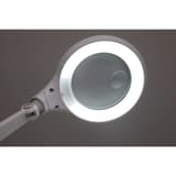 Lampe loupe LED dimmable, double lentille iris blanc MAUL - Lampe loupe LED dimmable MAULiris blanc, détail