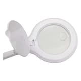 Lampe loupe LED dimmable, double lentille iris blanc MAUL - Lampe loupe LED dimmable MAULiris blanc, détail