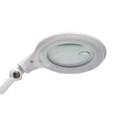 Lampe loupe LED dimmable, double lentille iris blanc MAUL - Lampe loupe LED dimmable MAULiris blanc, détail