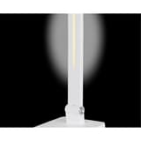 Lampe de bureau LED avec veilleuse Tide blanc HANSA - Lampe de bureau Hansa Tide blanc, veilleuse allumée sur le bras