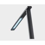 Lampe de bureau LED, 4 teintes et port USB Vario Plus anthracite HANSA - Lampe de bureau Hansa Vario Plus anthracite, tête allumée en lumière froide