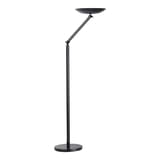 Lampadaire LED à éclairage indirect, mât articulé VARIALUX articulé UNILUX - Lampadaire LED à éclairage indirect UNILUX VARIALUX articulé noir, vue d'ensemble