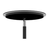 Lampadaire LED à éclairage indirect, vasque inclinable LEDDY UNILUX - Lampadaire LED à éclairage indirect UNILUX LEDDY noir, vasque en verre dépoli, détail