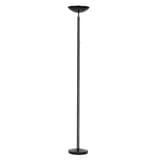 Lampadaire LED à éclairage indirect, mât droit DELY 2.0 UNILUX - Lampadaire LED à éclairage indirect UNILUX DELY 2.0 noir, vue d'ensemble