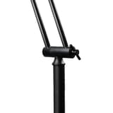 Lampadaire LED à éclairage indirect, mât articulé DELY 2.0 articulé UNILUX - Lampadaire LED à éclairage indirect UNILUX DELY 2.0 articulé noir, articulation du mât, détail