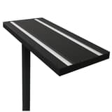 Lampadaire LED, 50 % direct et 50 % indirect VERSUS UNILUX - Lampadaire LED UNILUX VERSUS noir, tête, vue de dessous