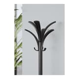 Portemanteau sur pied, tête tournante 6 patères BRIO ALBA - Portemanteau sur pied ALBA BRIO noir, tête tournante, détail