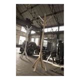 Portemanteau sur pied tout bois, 10 patères CAFE ALBA - Portemanteau sur pied tout bois ALBA CAFE bois foncé, en situation