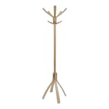 Portemanteau sur pied tout bois, 10 patères CAFE ALBA - Portemanteau sur pied tout bois ALBA CAFE hêtre, vue d'ensemble