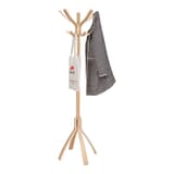 Portemanteau sur pied tout bois, 10 patères CAFE ALBA - Portemanteau sur pied tout bois ALBA CAFE hêtre, en usage
