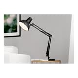 Lampe architecte sans ampoule, socle et pince ARCHI ALBA - Lampe architecte sans ampoule ALBA ARCHI noir, en situation