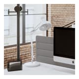 Lampe architecte sans ampoule, socle et pince ARCHI ALBA - Lampe architecte sans ampoule ALBA ARCHI blanc, en situation