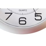 Horloge murale aimantée, Ø 22 cm ATTRACTION gris métal UNILUX - Horloge murale aimantée UNILUX ATTRACTION gris métal, détail du cadran