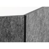 Écran de bureau acoustique, 160 x 50 cm EFFECT 160 DURABLE - Écran de bureau acoustique DURABLE EFFECT 160, pliure entre deux segments