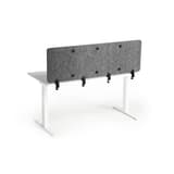 Écran de bureau acoustique, 160 x 50 cm EFFECT 160 DURABLE - Écran de bureau acoustique DURABLE EFFECT 160, fixé par pinces au bord du bureau