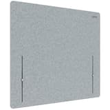 Écran de bureau acoustique réglable en hauteur, 80 x 70 cm séparateur réglable 80 cm LEITZ - Écran de bureau acoustique réglable en hauteur LEITZ séparateur réglable 80 cm, vue d'ensemble