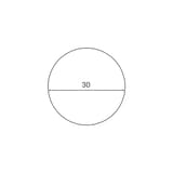Horloge murale thermomètre et hygromètre, Ø 30 cm WETTY UNILUX - Horloge murale thermomètre et hygromètre UNILUX WETTY, diamètre de 30 cm