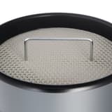 Cendrier-poubelle avec sable, 17 litres rond anthracite DURABLE - Cendrier-poubelle avec sable DURABLE rond anthracite, cendrier et sa grille