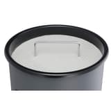 Cendrier-poubelle avec sable, 17 litres rond anthracite DURABLE - Cendrier-poubelle avec sable DURABLE rond anthracite, grille du cendrier